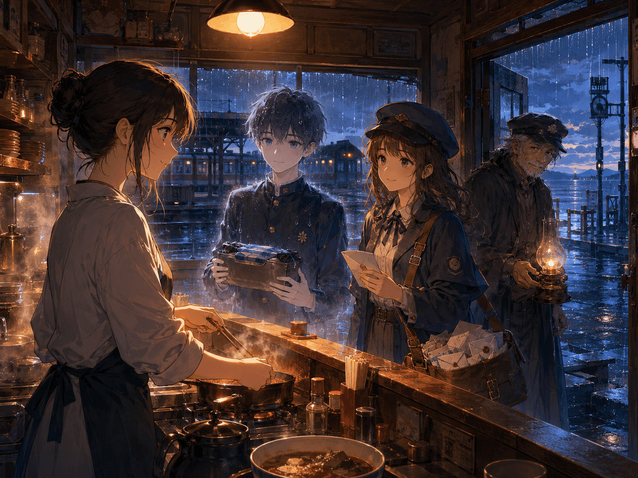 Before-Dawn Diner: The Last Meal for Reincarnating Souls